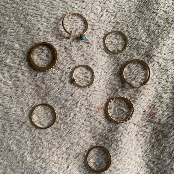 Gold Ring Set - Picture 3 of 3